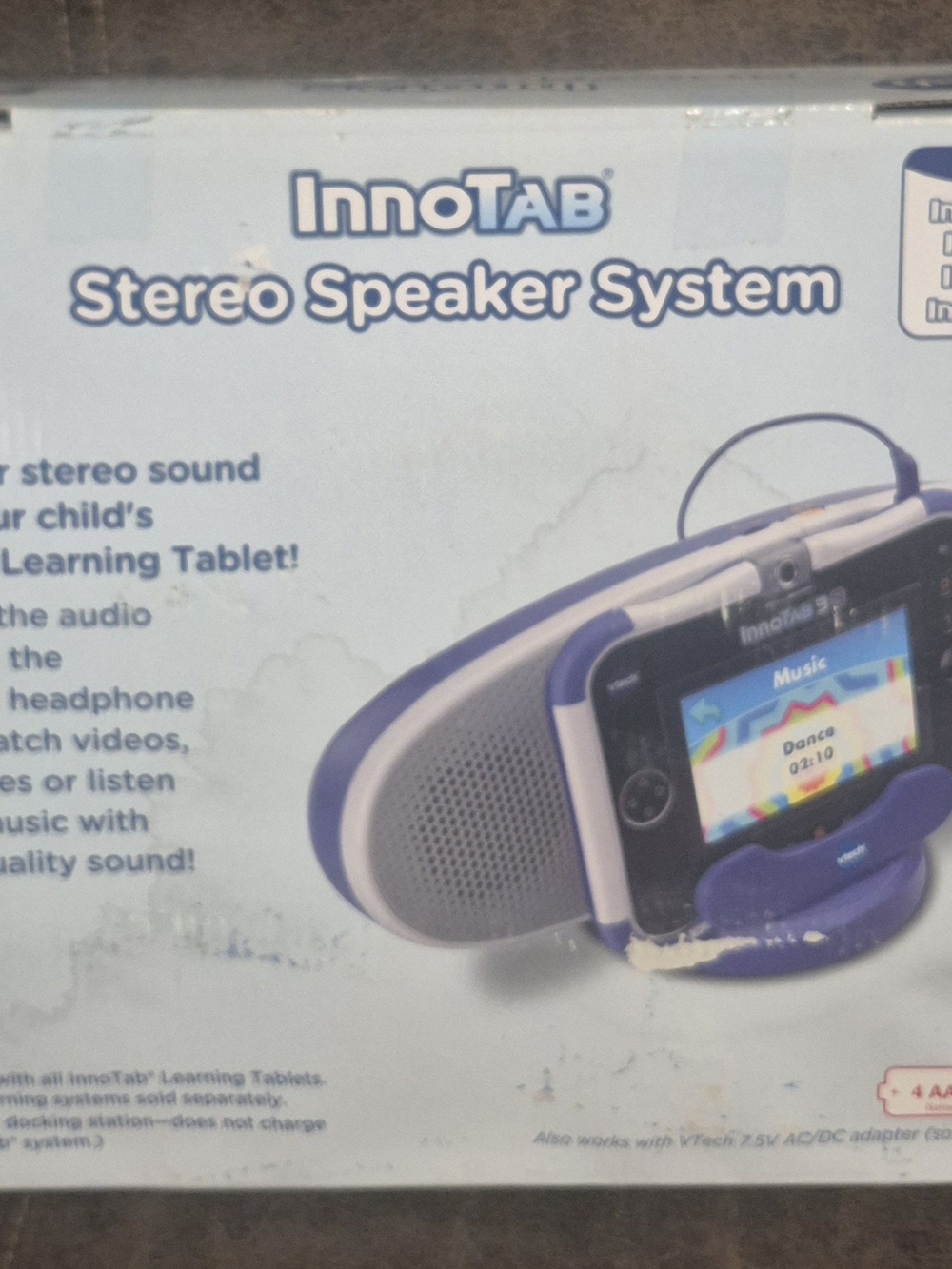 Blue Stereo Speaker System for Portable